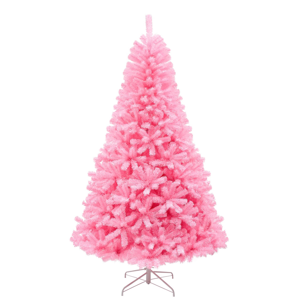 7.5ft. Unlit Pink Color Pop Artificial Christmas Tree